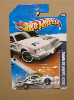 Hot Wheels Buick Grand National Pennzoil with Red Line Wheels