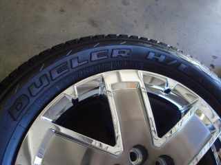 20" GMC Acadia Wheels Rims Tires 2011 Denali Chrome