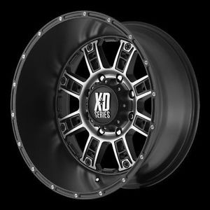 KMC XD Series XD80920480776N XD809 Wheel 20" x 14" Black 8x6 5