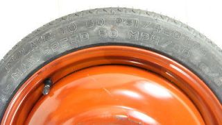 99 00 01 Saab 9 5 Spare Wheel Tire Donut 16" 16x4 Rim Steel