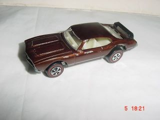 Vintage 1969 Olds 442 Hot Wheels Redline Diecast Car Mattel