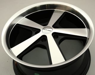 KMC Nova 18 x 9 0 Black Rims Wheels Optima Sorrento 5H 45