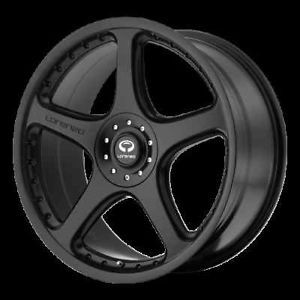 20" Wheels Rims Lorenzo WL28 Black Jetta Passat GTI A6