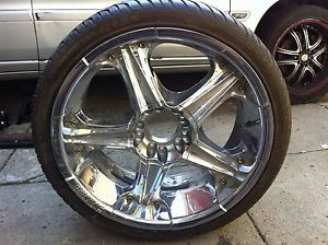 Set of 4 20 inch Rims and Tires