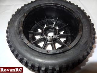 Rovan Short Course Truck Tires 10 Spoke HD Rims Fits HPI Baja 5SC Full Set of 4