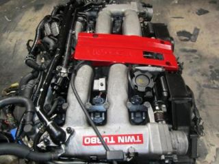 90 95 Nissan 300zx Twin Turbo Engine 5 Speed Transmission JDM VG30DETT