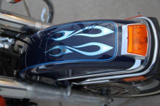 Two Tone Tribal Flame Graphics Fits Harley Street Glide Electra Glide Ultra