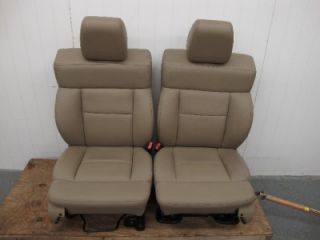2004 2005 2006 2007 Ford F150 Crew Cab Truck Tan Leather Bucket Seats