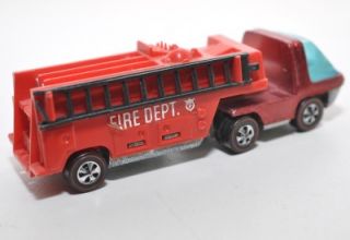 1969 Mattel Hot Wheels Heavyweights Fire Truck Redline Red Line