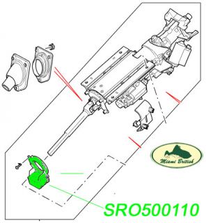 Land Rover Steering Column Angle Sensor Range LR3 RR Sport SRO500110 New