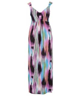 Lovedrobe Abstract Print Maxi Dress
