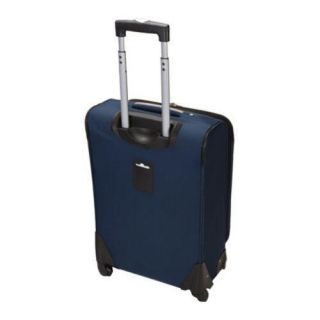 Rockland 4 Piece Impact Spinner Luggage Set F155 Navy Rockland Four piece Sets