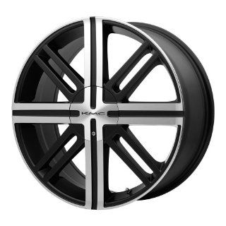 KMC Wheels KM675 Wheel with Satin Black Machined (18x7"/4x100mm) Automotive