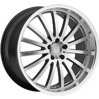 Mandrus Millennium 17 Hypersilver Wheel / Rim 5x112 with a 25mm Offset and a 66.56 Hub Bore. Partnumber 1780MAM255112S66 Automotive