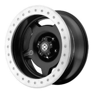 American Racing ATX Slab 17x9 Black Wheel / Rim 5x4.5 with a  38mm Offset and a 72.60 Hub Bore. Partnumber AX75679012738N Automotive