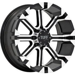 Tuff T13 16 Machined Black Wheel / Rim 6x5.5 with a  13mm Offset and a 108.0 Hub Bore. Partnumber T13EK6M13N108 Automotive