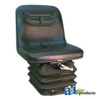 A & I Products 16" Narrow Seat w/ Mechanical Suspension, BLK Replacement for Ford   New Holland Part Number 3536321M91 1
