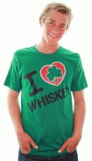 St Patricks Day I Heart Whiskey T shirt/tee by DSC Clothing