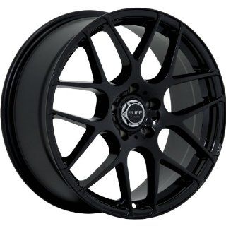 Ruff R356 18 Black Wheel / Rim 5x100 with a 38mm Offset and a 73.1 Hub Bore. Partnumber R356HK5B38O73 Automotive