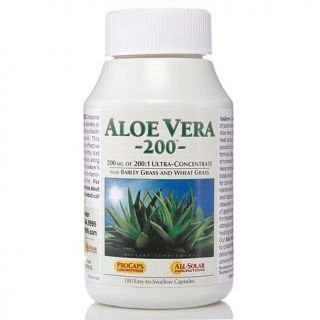 Andrew Lessman Aloe Vera Vitamin Supplements, 200mg   180 Caps