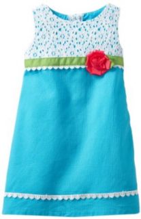 Good Lad Girls Teal Lace Easter Dress Clothing