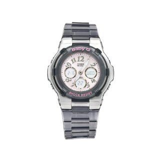 Casio Women's BGA 114 8 Baby G Silver Resin Pink Dial Watch Casio Watches