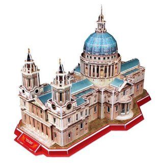 Children Toy Gift 3D Puzzle Saint Paul's Cathedral Building Paper Model Toys & Games