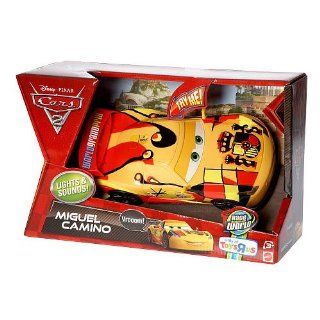 Disney / Pixar CARS 2 Movie Exclusive Lights Sounds 124 Scale Vehicle Miguel Camino Toys & Games
