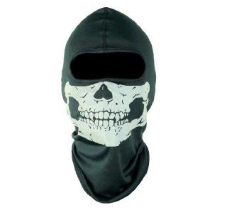 Modern Warfare Style Skull Face Ghost SKI Mask Balaclava Long Neck  