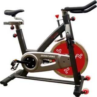 Sunny Health & Fitness Indoor Cycle Trainer   49 lb. Flywheel   Exercise Bikes