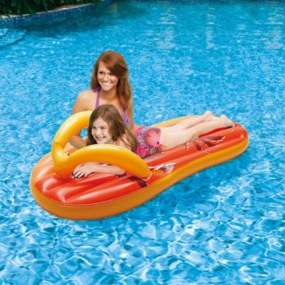 Swim Time Tropical Flip Flop 71 in. Inflatable Pool Float   Swimming Pool Floats