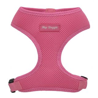 Hip Doggie Ultra Comfort Pink Mesh Harness Vest   Dog Harnesses