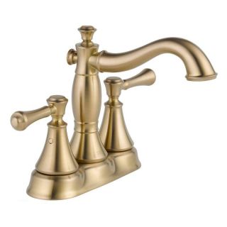 Delta Cassidy 2597LF Centerset Bathroom Faucet   Bathroom Sink Faucets