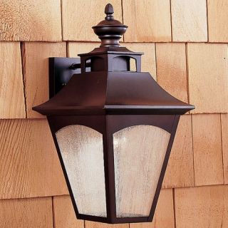 Murray Feiss Homestead Outdoor Wall Lantern   18.5H in. Oil Rubbed Bronze   Outdoor Wall Lights