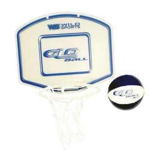 Wild Sports Glow Basketball Set   Mini Hoops
