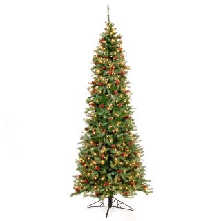 7.5 ft. Diamond Fir Slim Clear Pre lit Christmas Tree   Christmas