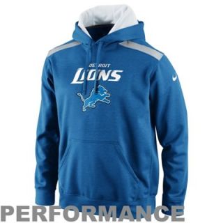 Nike Detroit Lions 2013 Player Sideline Nailhead Performance Hoodie   Light Blue