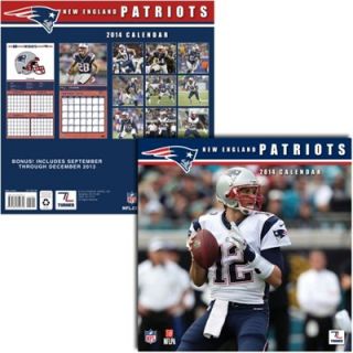 New England Patriots 2014 Mini Wall Calendar