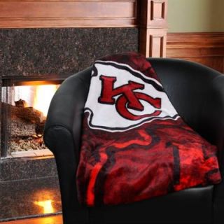Kansas City Chiefs 50 x 60 Red Gold Team Spirit Royal Plush Blanket Throw