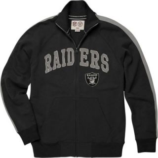 47 Brand Oakland Raiders Black Scrimmage Track Jacket