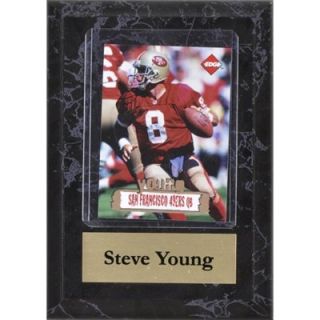Steve Young San Francisco 49ers 4x6 Photograph Card Plaque