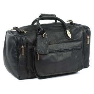 ClaireChase Classic Sports Valise Duffel Bag   Black   Sports & Duffel Bags