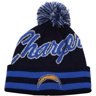 San Diego Chargers Youth Vintage Cuffed Beanie   Navy Blue