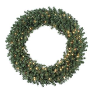48 in. Douglas Fir Pre lit Christmas Wreath   Christmas Wreaths
