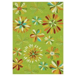 Loloi Sunshine Floral SS 05 Indoor/Outdoor Area Rug   Fern   Area Rugs