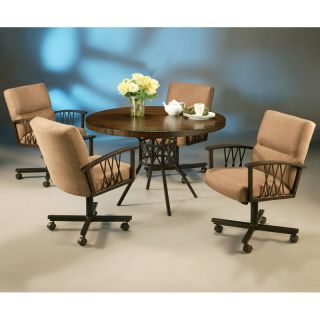 Pastel Ravenwood 5 piece Wood Top Dining Table Set   Dining Table Sets
