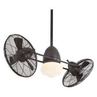Minka Aire F402 ORB Gyro Twin Turbo 42 in. Indoor / Outdoor Ceiling Fan   Oil Rubbed Bronze   Outdoor Ceiling Fans
