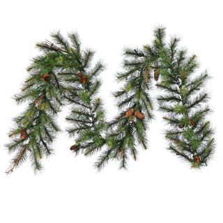 9 ft. Caribou Mix Pine Unlit Garland   Christmas
