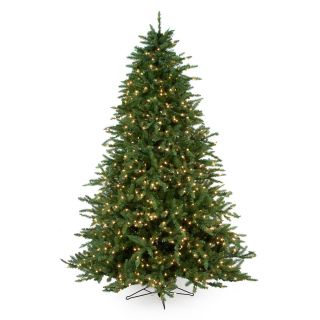 Layered Highlands Pine Pre lit Christmas Tree   Christmas