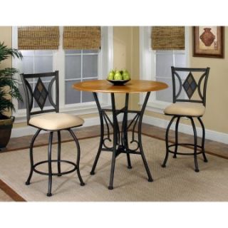 Sunset Trading Dart 3 Piece Pub Table Set   Dining Table Sets